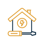 Electrical renovation icon